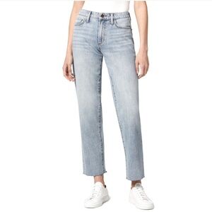 Joe’s “The Niki” mid rise boyfriend raw hem straight leg jeans “bewilder” 31 NEW